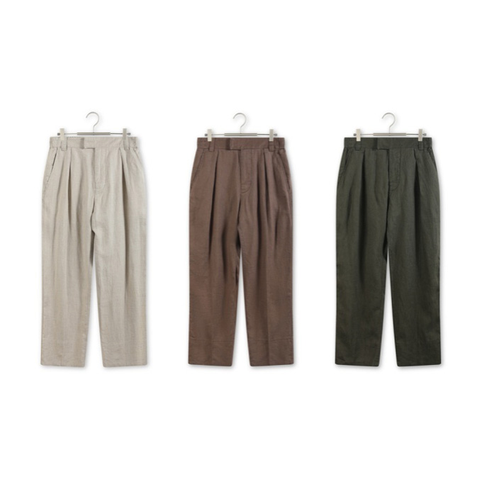 loro piana reinga linen trousers